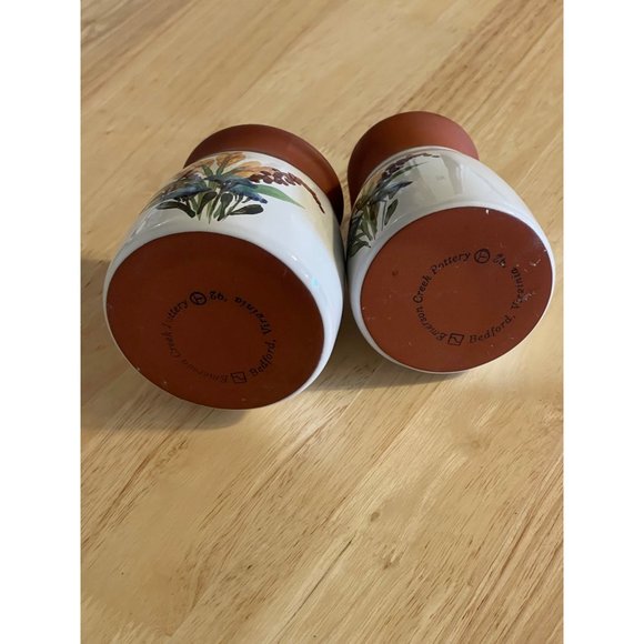 Emerson Creek Pottery Creamer And Sugar Red Clay - Picture 3 of 6